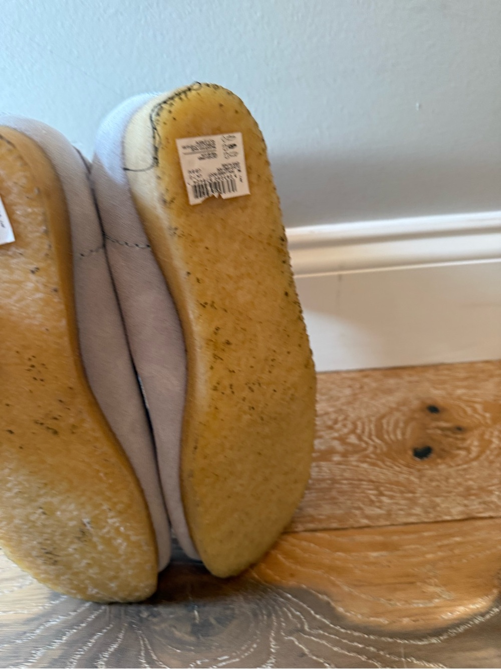 Clarks Wallabee Boots grey suede size 8 - Picture 11 of 16
